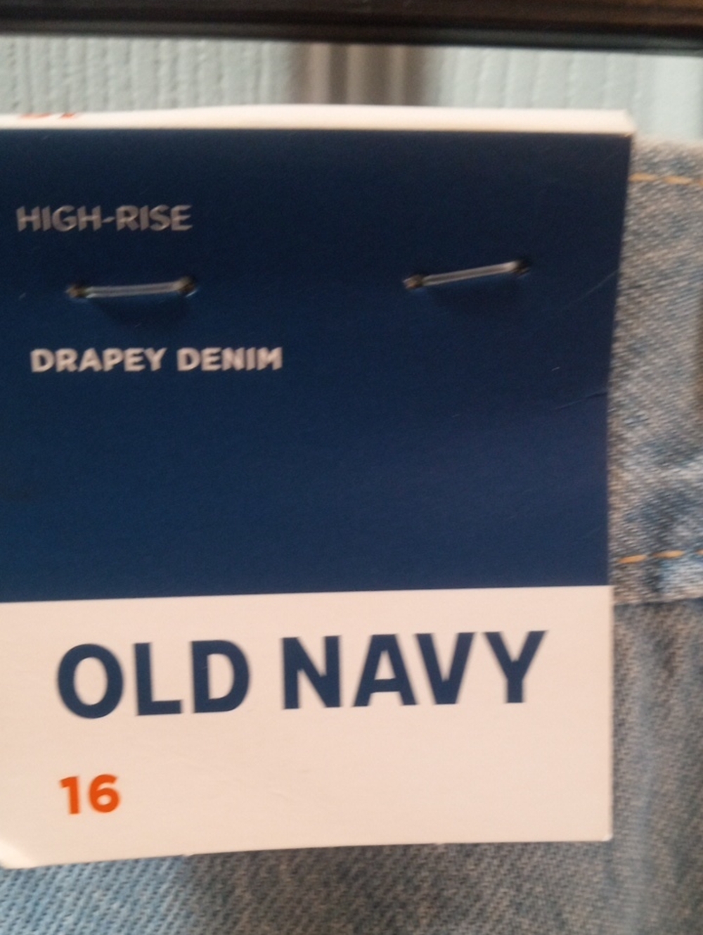 OLD NAVY DRAPEY DENIM SKIRT - Picture 5 of 10